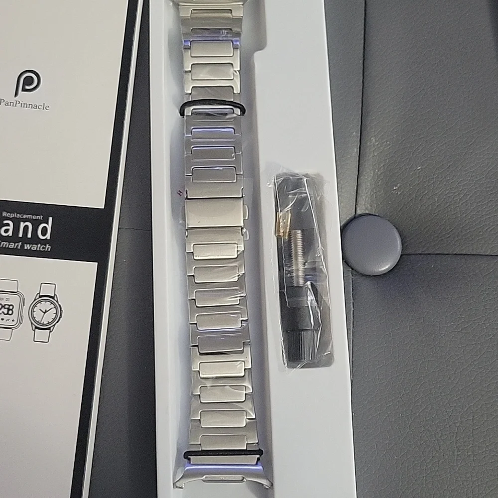 Metal Silver Replacement Band for Smart Watch